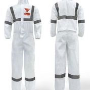 Coverall Trident Microporous - HST 5/6 White Taped 2XL